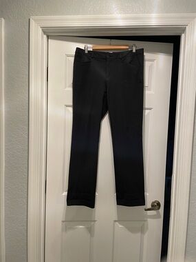 Banana Republic Black Women's Pants with Branded Waistband